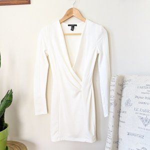 Forever 21 Super Sexy Low-cut Wrap Dress